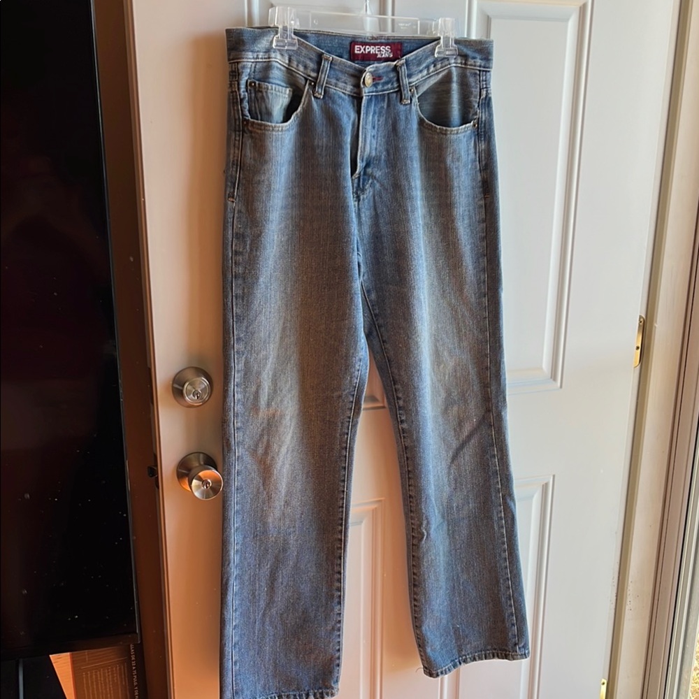 Express Men's Light Blue Jeans